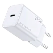 Carreg p/Tomada 4LIFE FL8230CGW USB-C 30W/1.5A 50/60HZ Bivolt White
