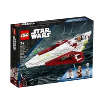 Juguete de Construcción Lego Star Wars Obi-Wan Kenobi's Jedi Starfighter 75333 282 Piezas