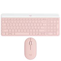 Teclado + Mouse Logitech MK470 Wireless / Ingles - Rosa (920-011313)