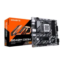 Placa Mae Gigabyte B840M DS3H DDR5 Socket AM5 Chipset B840 Micro ATX