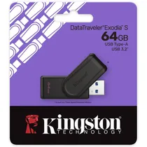 Kingston Pendrive Datatraveler Exodia s DTXS 64GB USB3.2  Kingston Pe...