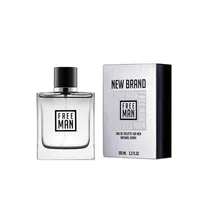 Perfume New Brand Free Man Eau de Toilette Masculino 100ML