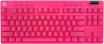 Teclado Gaming Logitech G Pro X TKL Lightspeed 920-012154 (Inglês - 3 Modos) Switch Brown