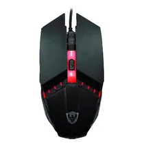 Mouse Gamer Satellite A-96 1600 Dpi USB RGB - Preto