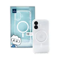 Estuche Protector Wiwu Hybrid Ultra para iPhone 16 HCC-203 Blanco