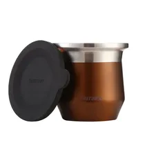 Terrano Guampa Acero Inox Flap Tapa Goma AC4030505060 170ML Cobre