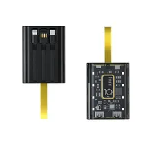 Carregador Portatil Powerbank Luo LU-6057 / 10800MAH / USB-C / Lightning / USB-A - Preto