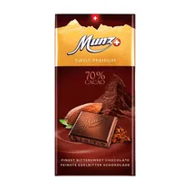 Chocolate Munz Swiss Premium 70% Cocoa 100GR