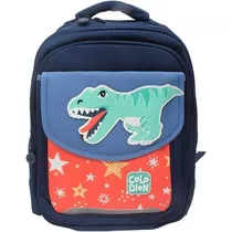 Original Mochila Infantil Dino K55818-2 Azul