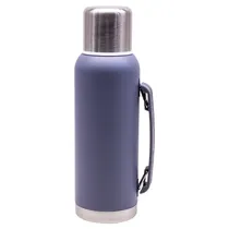 Garrafa Termica Luo LU-4738 / 1 Litro / de Aço Inoxidavel - Cinza