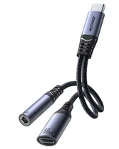 Adap Auxiliar SY-C02 (2IN1) Usbc/3.5MM/Usbc Joyrom