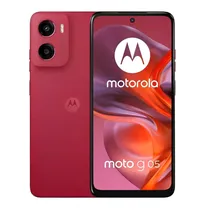 Celular Motorola Moto G05 XT2523-4 - 4/256GB - 6.67" - Dual-Sim - Vermelho - (Carregador 3 Pin Eu)  Celular Mot...