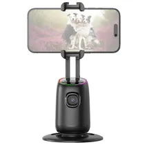 Estabilizador Gimbal Ecopower EP-T205 Escritorio Face Tracking 360 - Preto