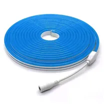 Fita LED Neon de 5M / 12V / IP65 / AC100-240V ~ 50/ 60HZ - Blue