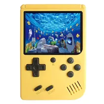 Console Portatil Game Boy Game Box Plus 500 Jogos + Controle - Amarelo