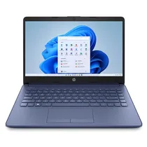 Notebook HP 14-CF2111WM Intel Celeron N4120 / 4GB / 128GB SSD / 14" / HD / Windows 11 (Inglês) - Blue