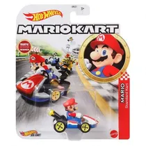 Car Hot Wheels Mario Kart Floor Stand Mario 4449