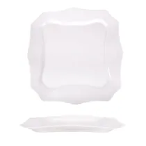 Prato de Vidro Branco 12"