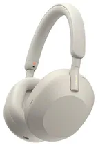 Fone de Ouvido Sony WH-1000XM5/SM Bluetooth com Noise Cancelling - Silver
