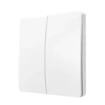 Original Interruptor de Luz Inalambrico 2 Canales Kinetic Wi-Fi Blanco