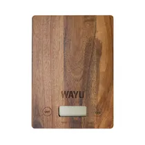 Balança de Cozinha Madeira Wayu 20X14,5X2CM