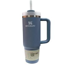 Stanley Vaso Termico Tumbler Quencher H2.0 887ML Blue Indigo c/Pajita Acero/Metal 887ML. Blue Indigo