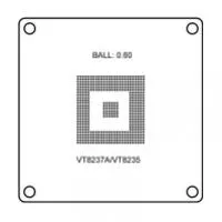 Bga Stencil PC VT8235/VT8237A B-0.60