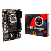 Placa Mãe Afox IH81-MA5-V4 Socket LGA 1150 Chipset Intel H81 DDR3 Micro ATX