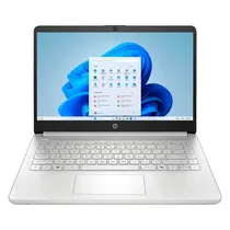 Notebook HP 14-DQ6011DX Intel N150 / 4GB / 128GB SSD / 14" / HD / Windows 11 (Inglês) - Silver