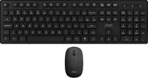 Teclado e Mouse Sem Fio AOC KM300B/FG (Português)