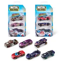 Zuru Vehiculo Metal Machines Autitos Surtidos X 3UNID. Plastico 4+ Años Multicolor