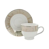 Juego de Tazas Con Plato Concepts 086-197044 12 Piezas