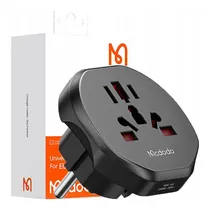 Mcdodo Adaptador Enchufe Universal CP-455 Eu Black