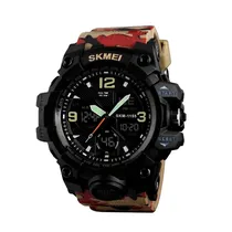 Relógio Masculino Digital Skmei 1155B Red Camous