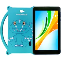 Tablet Advance Prime PR5850 7" 3G Dual - Blue + Case Kids Dino Blue