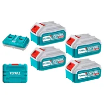 Kit de Bateria Total TFBCLI20245 4 Baterias - 1 Carregador