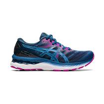 Tenis Asics Gel Nimbus 23 Feminino Azul / Roxo 1012A885-402