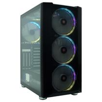 Gabinete Gamer Satellite K880 e-ATX / 6 Cooler / RGB - Preto