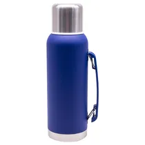 Garrafa Termica Luo LU-4738 / 1 Litro / de Aço Inoxidavel - Azul
