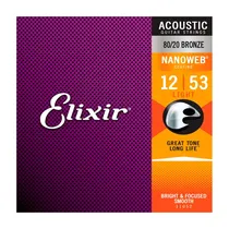 Elixir Acoustic Cuerdas de Violin Nanoweb EX11052 (0.12)