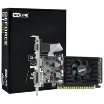 Placa de Video Goline 1GB Nvidia Geforce GT610 GDDR3 GL-GT610-1GB-D3-V1 64BITS 810MHZ HDMI, DVI, VGA(D-Sub)