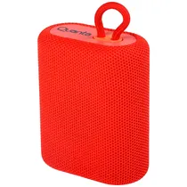 Speaker Quanta QTSPB64 5 Watts com Bluetooth/Rádio FM/Micro SD - Vermelho