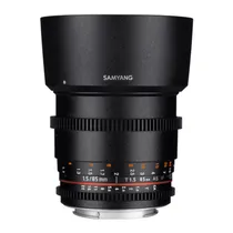 Lente Cine Samyang Canon VDSLR 85MM T1.5 Ef FF  Lente Cine ...