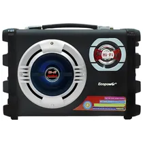 Rádio Portátil Ecopower EP-2220 25W Bluetooth - Preto