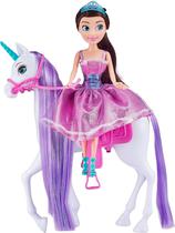 Boneca Sparkle Girlz Princess With Unicorn Zuru - 10057