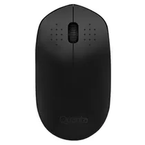 Mouse Óptico Sem Fios Quanta QTMSS10 1600DPI (Clique Silencioso) - Preto