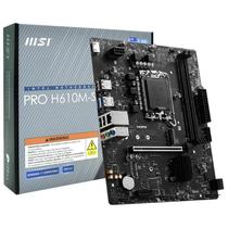 Placa Mãe Intel (1700) MSI H610M-s Pro DDR4