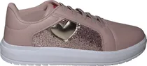 Tenis Infantil Pé com Pé 320006-420 - Rosa