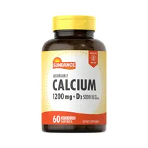 Vitaminas Sundance Calcium 1200MG + D3 60 Cápsulas