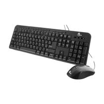 Teclado Xtech + Mouse XTK-301S (Espanhol) - Preto